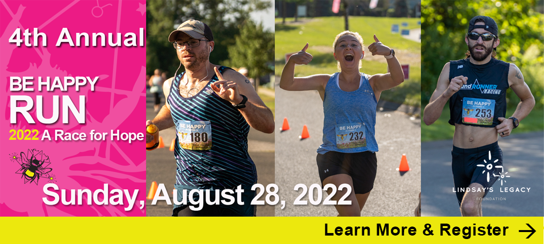 promo image for 4th annual be happy run on august 28, 2022